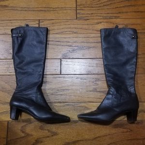 Cole Haan Comfy Boots Brown Leather Size  7.5